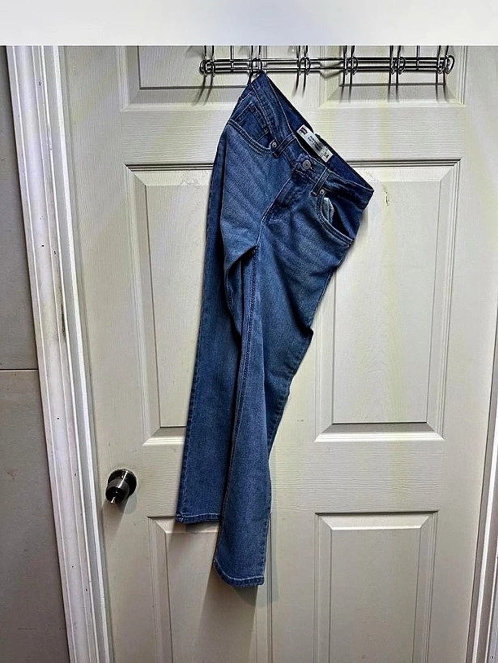 Levi's 514 Performance Straight Jeans Straight Leg Jeans in Blue Waist 14 Like